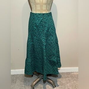 Vintage Skirt Green Black